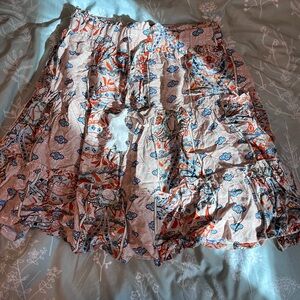 Patterned skirt